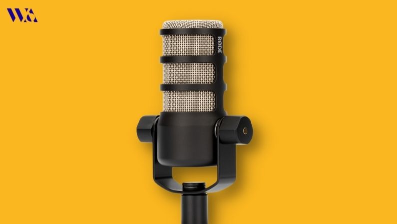 rode podmic cardioid dynamic podcasting microphone