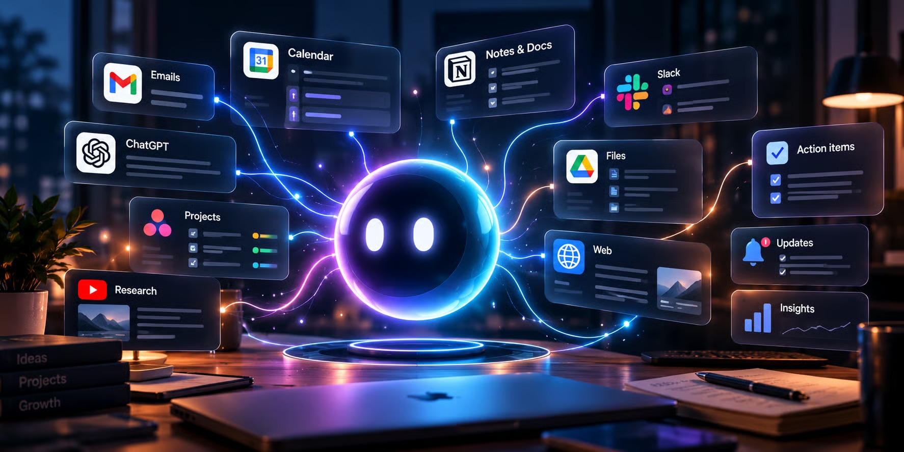 Dot and connected creator workflows OpenAI Dot at the center of connected email, calendar, documents, and creator workflows.